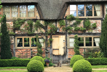 thatched house